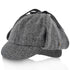 Fox & Hound - Walrus Hats Multi-colored Wool Blend Checkered Sherlock Holmes Deerstalker Hat